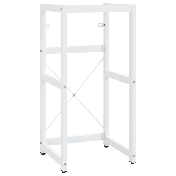 vidaXL Έπιπλο Μπάνιου Λευκό 40 x 38 x 83 εκ. Σιδερένιο