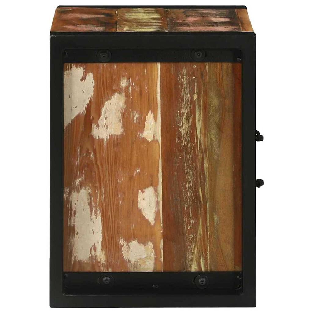 vidaXL Ντουλάπι Μπάνιου Καφέ 40 x 30 x 40 εκ. Μασίφ ανακυκλωμένο ξύλο