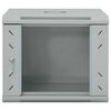 vidaXL Ντουλάπα δικτύου με αποθήκευση Γκρι 53 x 45 x 45 εκ Ατσάλι