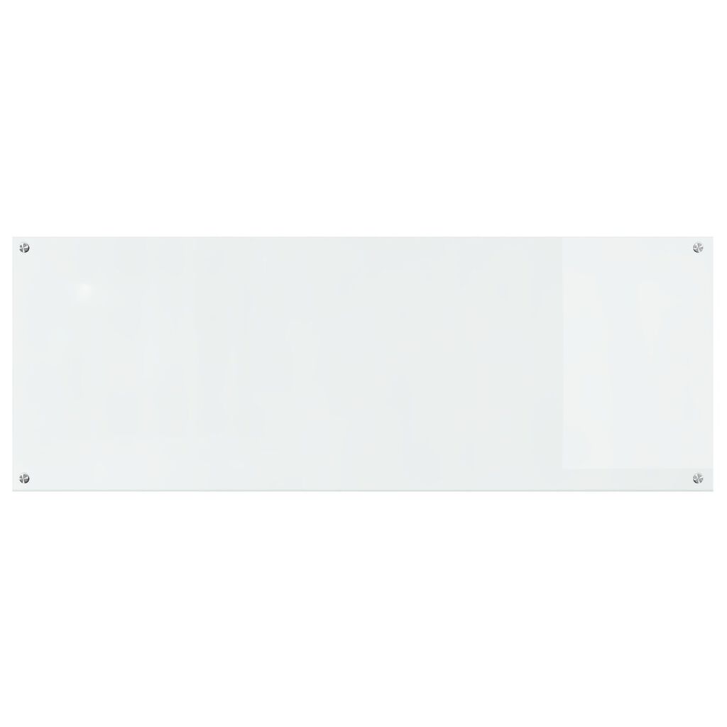 vidaXL Κουζινοκάγκελο Διάφανο 110x40x0.6 εκ Σκληρυμένο Γυαλί