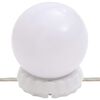 vidaXL Μπουντουάρ με LED Μαύρο 80 x 41 x 144,5 εκ.