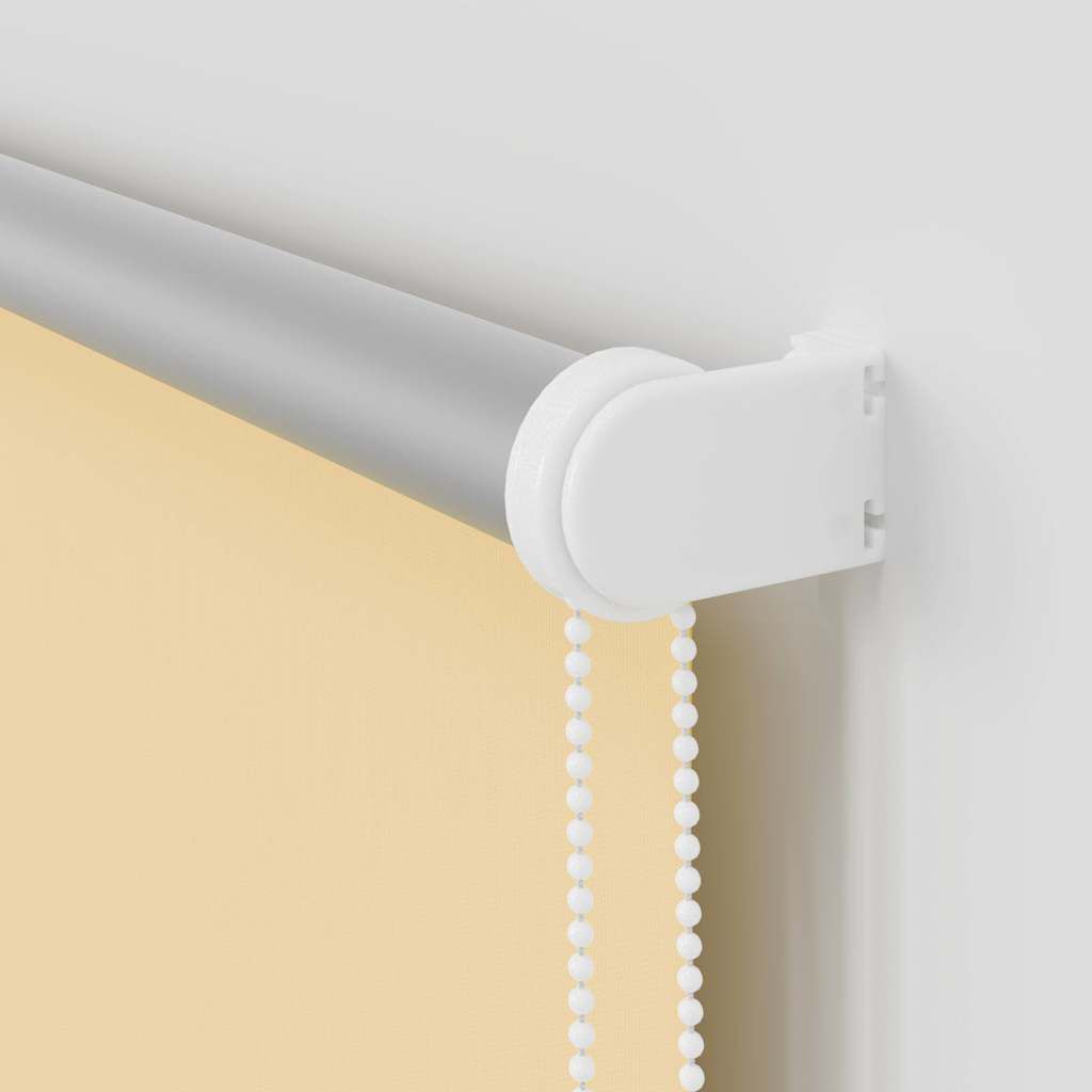 vidaXL Roller Blind Blackout Μπεζ 160x130 cm Πλάτος υφάσματος 156,6cm