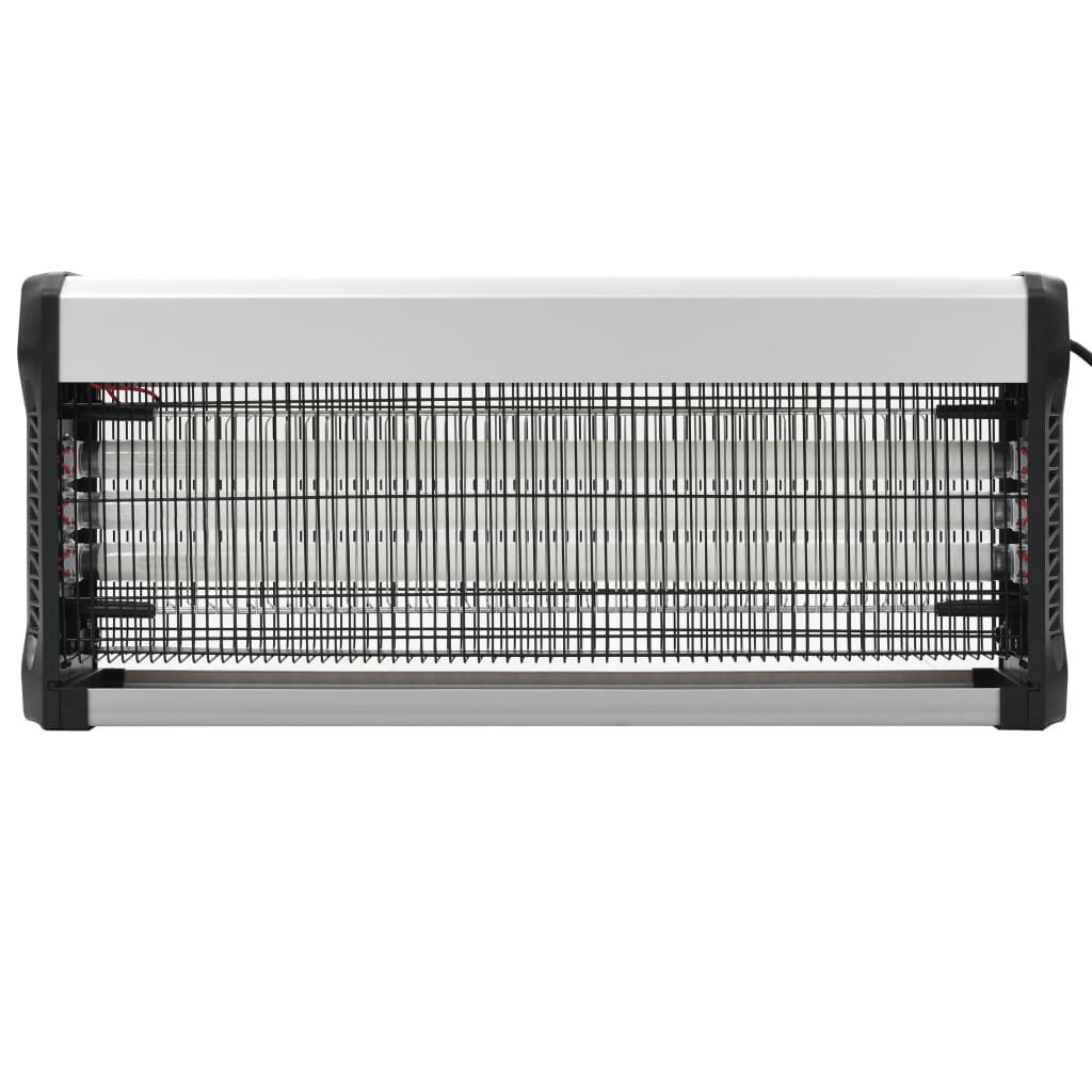 vidaXL Εντομοπαγίδα Ηλεκτρική 60 W Μαύρη από Αλουμίνιο και ABS