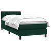 vidaXL &Kappa;&rho;&epsilon;&beta;ά&tau;&iota; Boxspring &mu;&epsilon; &Sigma;&tau;&rho;ώ&mu;&alpha; &Sigma;&kappa;&omicron;ύ&rho;&omicron; &Pi;&rho;ά&sigma;&iota;&nu;&omicron; 100x210&epsilon;&kappa;. &Beta;&epsilon;&lambda;&omicron;ύ&delta;&iota;&nu;&omicron;