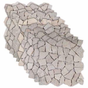 vidaXL &Pi;&lambda;&alpha;&kappa;ί&delta;&iota;&alpha; &Mu;&omega;&sigma;&alpha;ϊ&kappa;&omicron;ύ &Kappa;&rho;&epsilon;&mu; 30 x 30 cm &Mu;ά&rho;&mu;&alpha;&rho;&omicron;