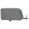 vidaXL Κάλυμμα τροχόσπιτου Γκρι 460x250x220 cm Μη υφασμένο ύφασμα