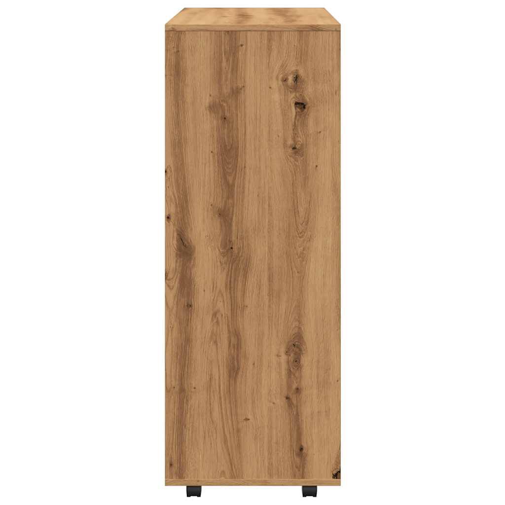 vidaXL Ντουλάπα Τεχνίτης Δρυς 80x40x110 εκ Επεξεργασμένο Ξύλο