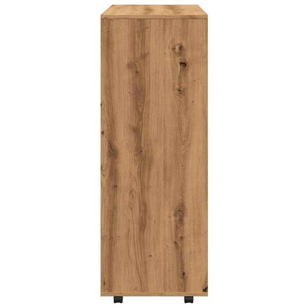 vidaXL Ντουλάπα Τεχνίτης Δρυς 80x40x110 εκ Επεξεργασμένο Ξύλο