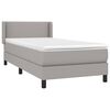 vidaXL &Kappa;&rho;&epsilon;&beta;ά&tau;&iota; Boxspring &mu;&epsilon; &Sigma;&tau;&rho;ώ&mu;&alpha; &Alpha;&nu;&omicron;&iota;&chi;&tau;ό &Gamma;&kappa;&rho;&iota; 90x200 &epsilon;&kappa;. &Upsilon;&phi;&alpha;&sigma;&mu;ά&tau;&iota;&nu;&omicron;