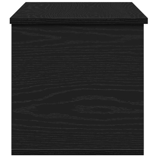 vidaXL Κουτί αποθήκευσης Μαύρη δρυς 90 x 35 x 35 cm Επεξεργασμένο ξύλο