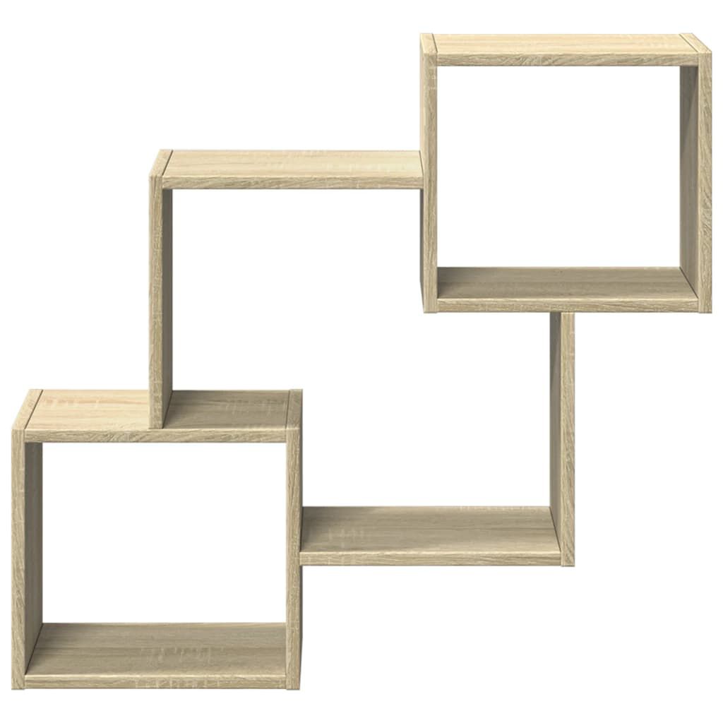 vidaXL Ντουλάπι Τοίχου Sonoma Δρυς 78x18x71 εκ. από Επεξεργασμένο Ξύλο