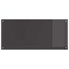 vidaXL Πίσω Πάνελ Κουζίνας 2 pcs Σκούρο Γκρι 110 x 50 cm