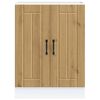 vidaXL Ντουλάπι βάσης νεροχύτη "Lucca" Artisan Oak Engineered Wood