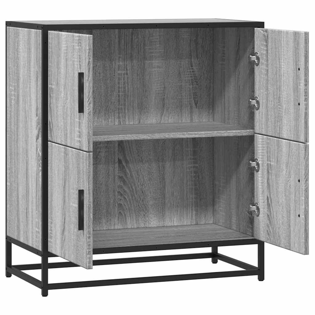 vidaXL Συρταριέρα Γκρι sonoma 68x35x76 cm Ξύλινο μηχανουργικό ξύλο