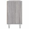 vidaXL Ντουλάπι Μπάνιου Γκρι Sonoma 80 x 33 x 60 εκ. από Επεξεργ. Ξύλο