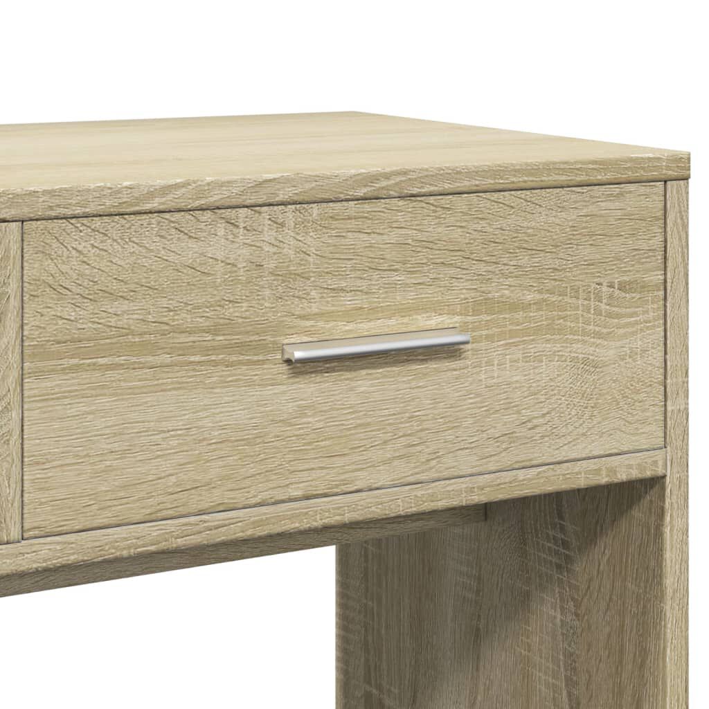 vidaXL Μπουντουάρ με Καθρέφτη Sonoma Δρυς 80 x 39 x 80 εκ.