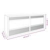 vidaXL Ενυδρείο Ερπετών 120 x 50 x 50 εκ. από Επεξεργασμένο Ξύλο