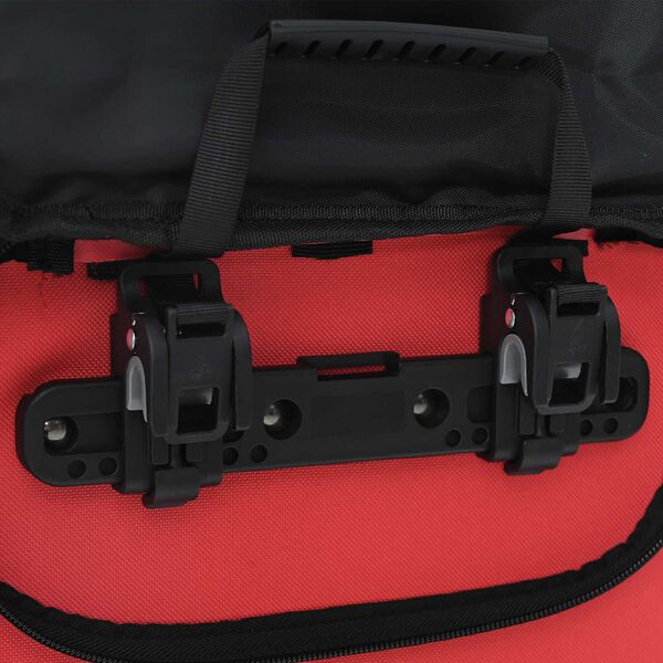 vidaXL Τσάντα Ποδηλάτου για Πάνιου 20 L Κόκκινη 31x13x58 εκ