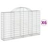 vidaXL &Sigma;&upsilon;&rho;&mu;&alpha;&tau;&omicron;&kappa;&iota;&beta;ώ&tau;&iota;&alpha; &Tau;&omicron;&xi;&omega;&tau;ά 6 &tau;&epsilon;&mu;. 200x30x120/140 &epsilon;&kappa;. &Gamma;&alpha;&lambda;&beta;&alpha;&nu;. &Alpha;&tau;&sigma;ά&lambda;&iota;