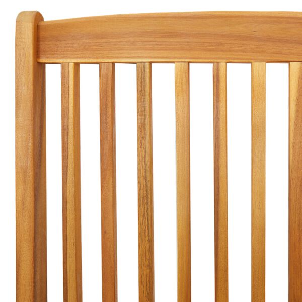 vidaXL Σετ Μπιστρό Κήπου 3 pcs Καφέ Μασίφ ξύλο ακακίας