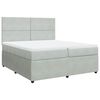 vidaXL &Kappa;&rho;&epsilon;&beta;ά&tau;&iota; Boxspring &mu;&epsilon; &Sigma;&tau;&rho;ώ&mu;&alpha; &Alpha;&nu;&omicron;&iota;&chi;&tau;ό &Gamma;&kappa;&rho;&iota; 200x200 &epsilon;&kappa;. &Beta;&epsilon;&lambda;&omicron;ύ&delta;&iota;&nu;&omicron;