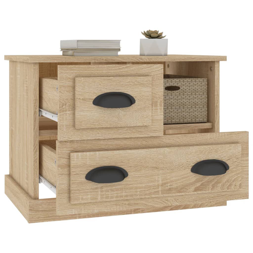 vidaXL Κομοδίνο Sonoma Δρυς 60 x 39 x 45 εκ.