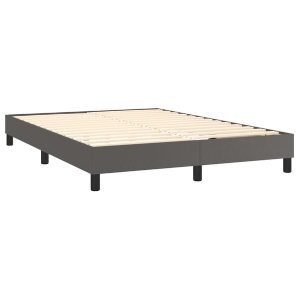 vidaXL &Kappa;&rho;&epsilon;&beta;ά&tau;&iota; Boxspring &mu;&epsilon; &Sigma;&tau;&rho;ώ&mu;&alpha; &Gamma;&kappa;&rho;&iota; 140x200&epsilon;&kappa;. &alpha;&pi;ό &Sigma;&upsilon;&nu;&theta;&epsilon;&tau;&iota;&kappa;ό &Delta;έ&rho;&mu;&alpha;