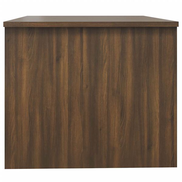 vidaXL Τραπεζάκι Σαλονιού Καφέ Δρυς 80x50x42,5εκ. Επεξεργασμένο Ξύλο