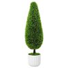 vidaXL Τεχνητό Φυτό Πράσινο 24 x 24 x 90 εκ Πλαστικό