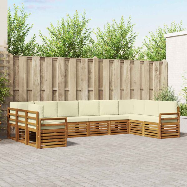 vidaXL &Sigma;&alpha;&lambda;&omicron;&nu;ά&kappa;&iota; &Gamma;&omega;&nu;&iota;&alpha;&kappa;&omicron;ύ &Kappa;&alpha;&nu;&alpha;&pi;έ &mu;&epsilon; &mu;&alpha;&xi;&iota;&lambda;ά&rho;&iota; 10 pcs &Phi;&upsilon;&sigma;&iota;&kappa;ό &kappa;&alpha;&iota; &Kappa;&rho;έ&mu;&alpha;