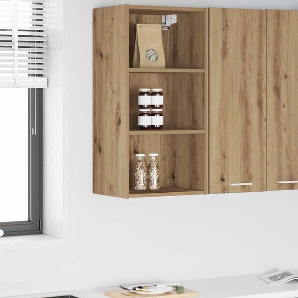 vidaXL &Kappa;&rho;&epsilon;&mu;&alpha;&sigma;&tau;ό &nu;&tau;&omicron;&upsilon;&lambda;ά&pi;&iota; &mu;&epsilon; &alpha;&pi;&omicron;&theta;ή&kappa;&epsilon;&upsilon;&sigma;&eta; Artisan Oak 40 x 29,5 x 80 &epsilon;&kappa;.