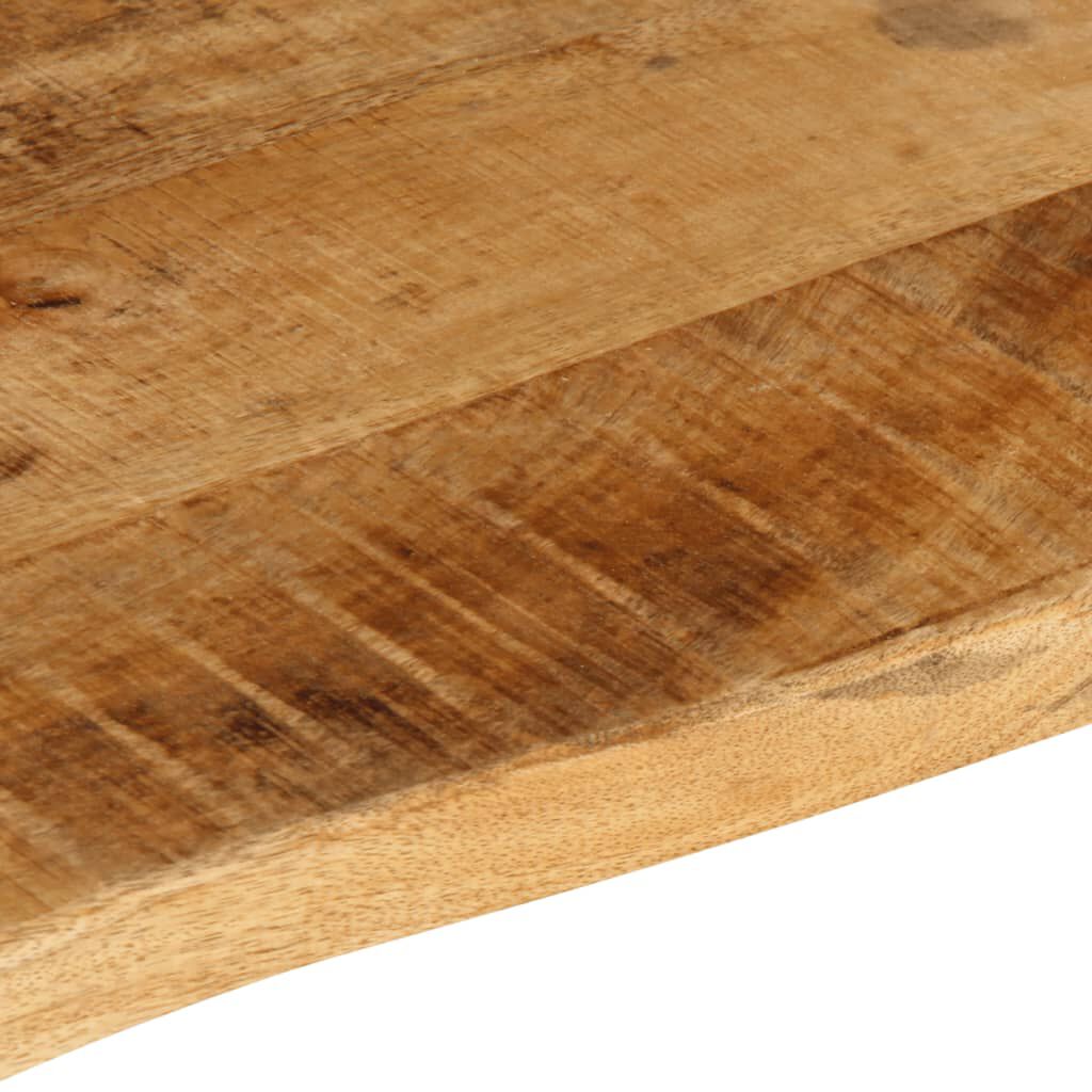 vidaXL Επιφάνεια Τραπεζιού 100x60x2,5 εκ. Live Edge Μασίφ Ξύλο Μάνγκο