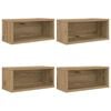 vidaXL &Rho;ά&phi;&iota; &Alpha;&pi;&omicron;&theta;ή&kappa;&epsilon;&upsilon;&sigma;&eta;&sigmaf; CDs 4 &tau;&mu;&chi;. Artisan &Delta;&rho;&upsilon;&sigmaf; 40 x 17 x 17 &epsilon;&kappa;.