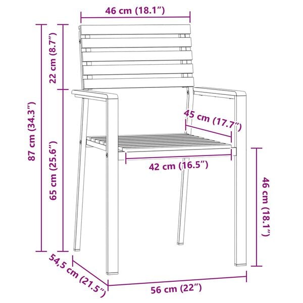 vidaXL Σετ τροφίμων κήπου 5 pcs