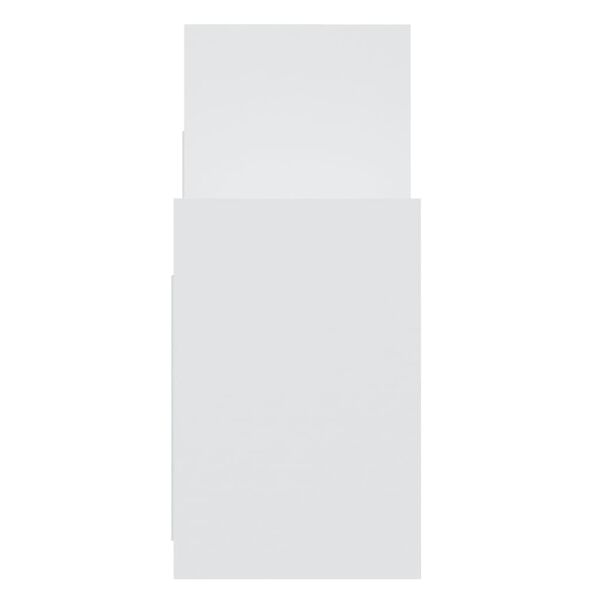 vidaXL Βοηθητικό Ντουλάπι Λευκό 60 x 26 x 60 εκ. από Επεξ. Ξύλο