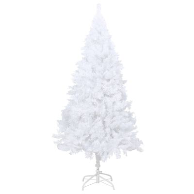 vidaXL Χριστουγεννιάτικο Δέντρο με Πλούσια Κλαδιά Λευκό 180 εκ. PVC