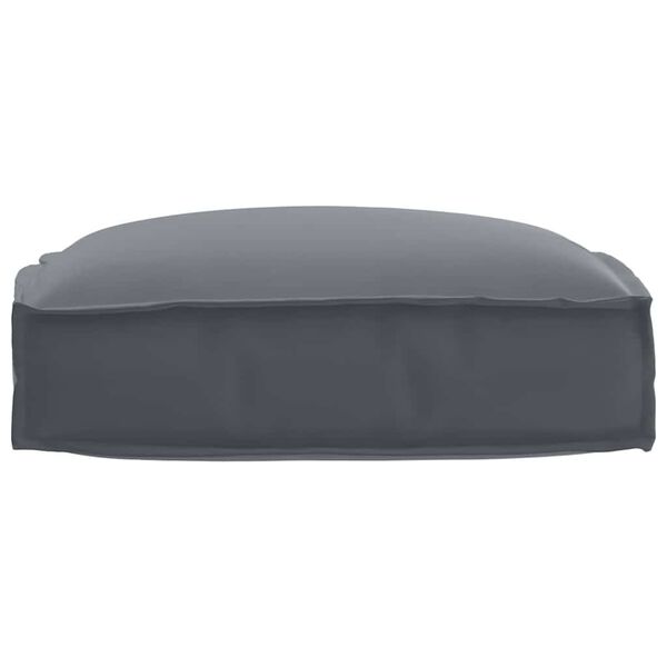 vidaXL Μαξιλάρι παλέτας για κάθισμα Ανθρακί 50 x 50 x 12 cm