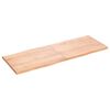 vidaXL Επιφ Τραπεζιού Αν Καφέ 160x60x(2-4)εκ.Ακατέργ. Μασίφ Ξύλο Δρυός