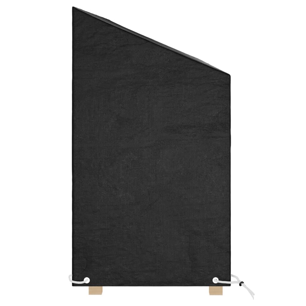 vidaXL Καλύμματα Πάγκου με 8 Κρίκους 2 τεμ. 190x70x70/88 εκ. Πολυαιθ.