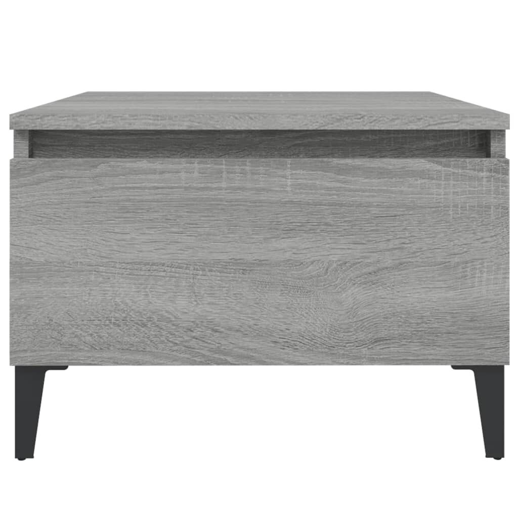 vidaXL Τραπεζάκια Σαλονιού 2 τεμ. Γκρι Sonoma 50x46x35 εκ. Επεξ. Ξύλο