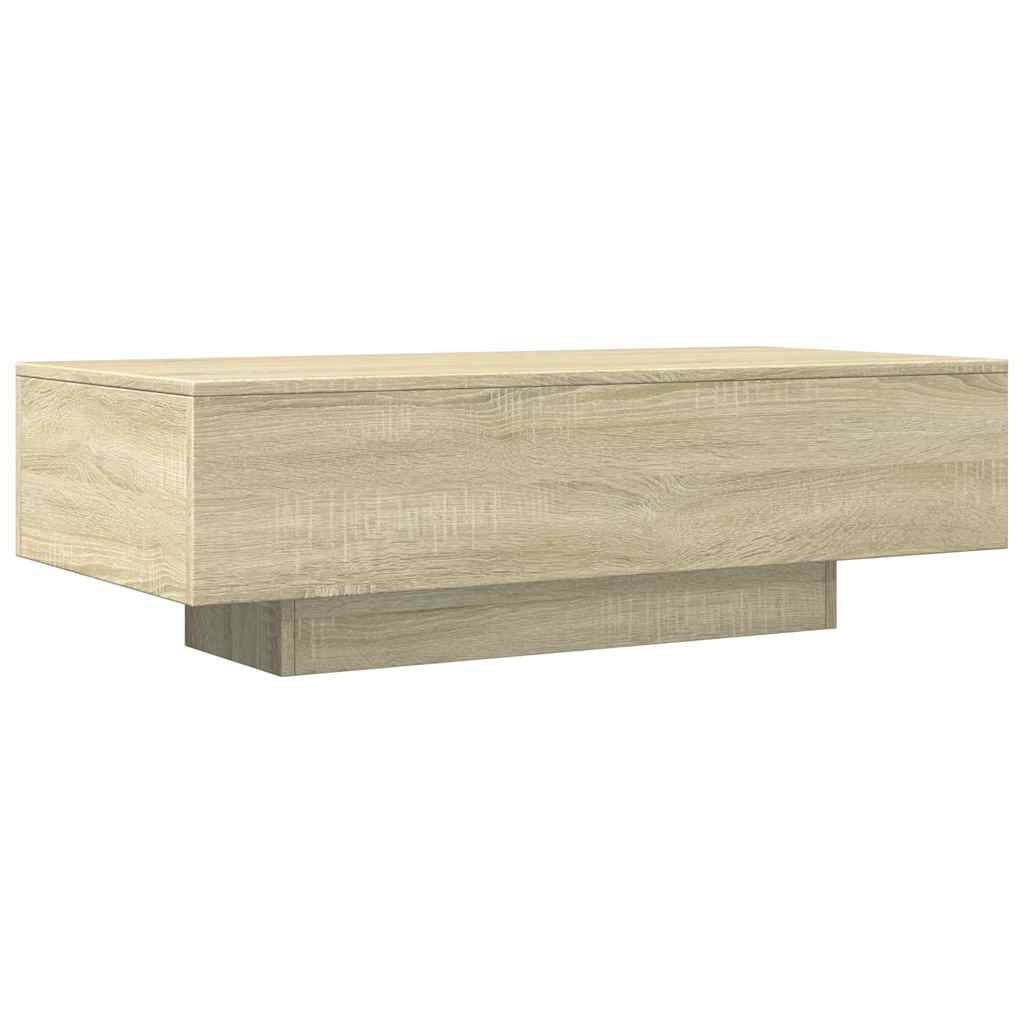 vidaXL Τραπεζάκι Σαλονιού Sonoma Δρυς 100x49,5x31 εκ. Επεξεργ. Ξύλο