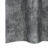 vidaXL Κουρτίνα με κουρτίνες 2 pcs Γκρι 140 x 140 cm Βελούδο