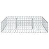 vidaXL &Alpha;&nu;&alpha;&sigma;&eta;&kappa;&omega;&mu;έ&nu;&omicron; &kappa;&rho;&epsilon;&beta;ά&tau;&iota; gabion &Alpha;&sigma;&eta;&mu;ί 100 x 100 x 20 cm