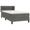 vidaXL &Kappa;&rho;&epsilon;&beta;ά&tau;&iota; Boxspring &mu;&epsilon; &Sigma;&tau;&rho;ώ&mu;&alpha; &Sigma;&kappa;&omicron;ύ&rho;&omicron; &Gamma;&kappa;&rho;&iota; 90x200 &epsilon;&kappa;. &Beta;&epsilon;&lambda;&omicron;ύ&delta;&iota;&nu;&omicron;