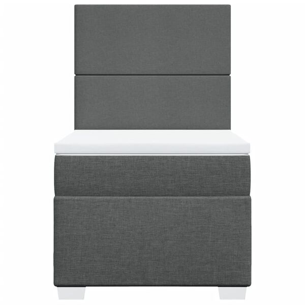 vidaXL &Kappa;&rho;&epsilon;&beta;ά&tau;&iota; Boxspring &mu;&epsilon; &Sigma;&tau;&rho;ώ&mu;&alpha; &Sigma;&kappa;&omicron;ύ&rho;&omicron; &Gamma;&kappa;&rho;&iota; 100x200 &epsilon;&kappa;. &Upsilon;&phi;&alpha;&sigma;&mu;ά&tau;&iota;&nu;&omicron;