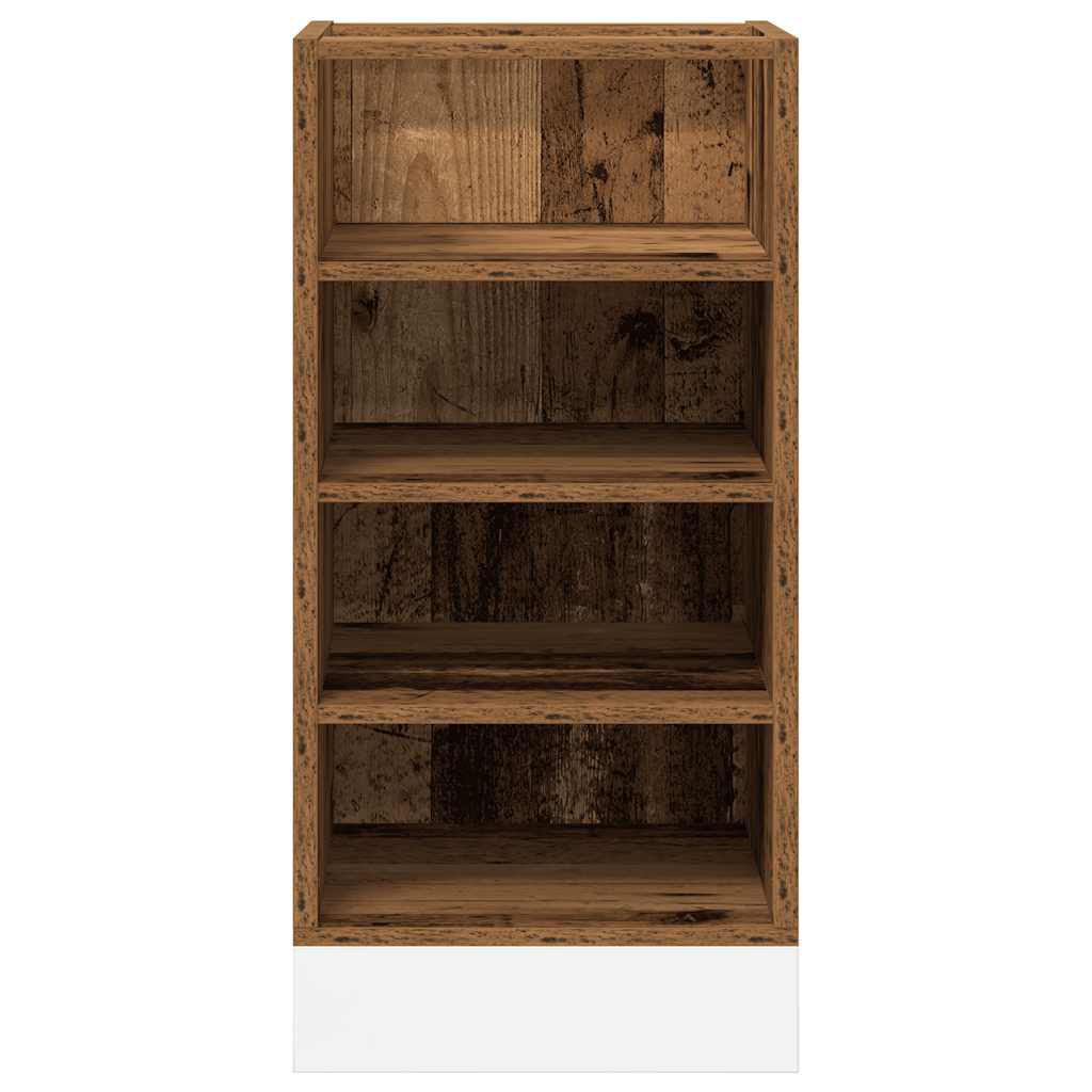 vidaXL Κάτω ντουλάπι Riga Παλιό ξύλο 40x44,5x81,5 cm