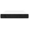 vidaXL Στρώμα με Pocket Springs Μαύρο 120x200x20 εκ. Βελούδινο