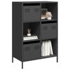 vidaXL Ντουλάπι Μαύρο 68x39x103,5 εκ. από Χάλυβα