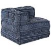 vidaXL Αρθρωτός Καναπές Γεωμετρικό 2 pcs Ινδικο 70 x 70 x 56 εκ ύφασμα
