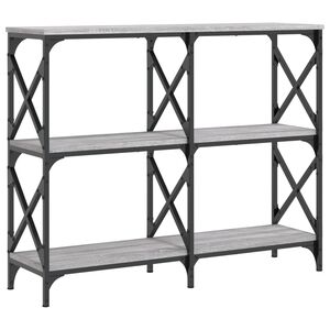 vidaXL &Tau;&rho;&alpha;&pi;έ&zeta;&iota; &Kappa;&omicron;&nu;&sigma;ό&lambda;&alpha; &Gamma;&kappa;&rho;&iota; Sonoma 100x28x80,5 &epsilon;&kappa;. &Epsilon;&pi;&epsilon;&xi;&epsilon;&rho;&gamma;&alpha;&sigma;&mu;έ&nu;&omicron; &Xi;ύ&lambda;&omicron;